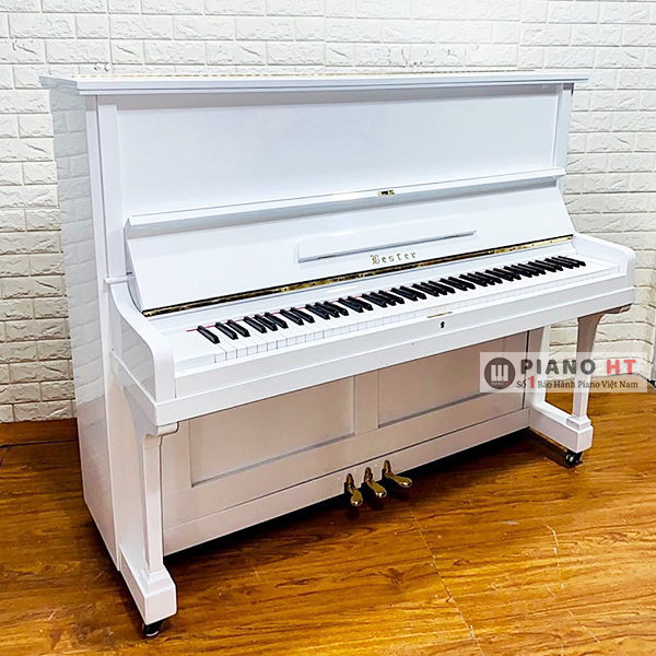 đàn piano màu trắng