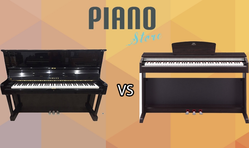 Mua đàn piano cho bé thì nên mua Piano cơ hay Piano điện?