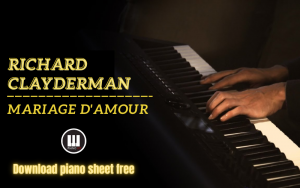 Mariage D'Amour piano Sheet