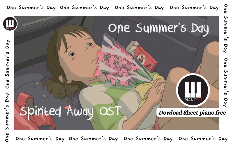 One Summer's Day Piano Sheet