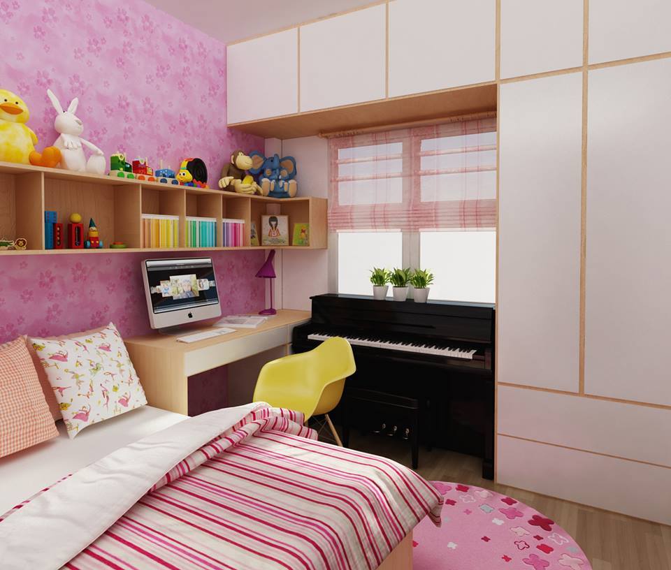 Cách decor phòng ngủ với đàn piano