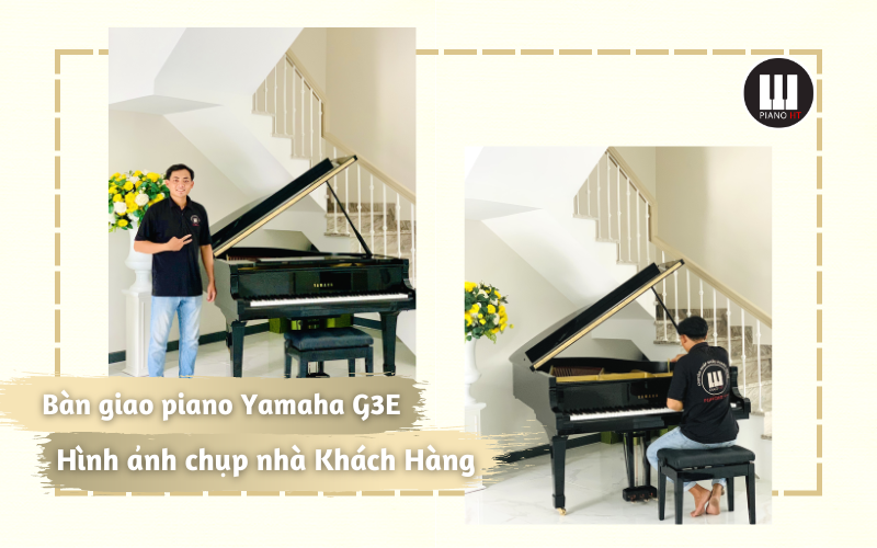 Bàn giao grand piano Yamaha G3E