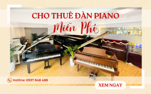 Cho thuê đàn piano miễn phí